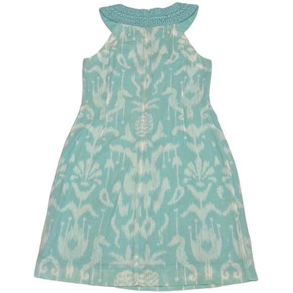 Vineyard Vines Sleeveless Floral Dress 6 Cocktail Summer Cotton - Picture 2 of 10